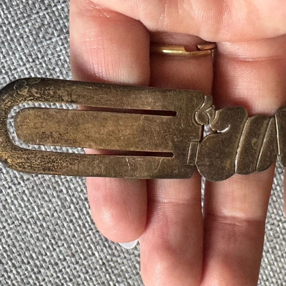 Vintage Sterling Silver Mexican Paidano Bookmark